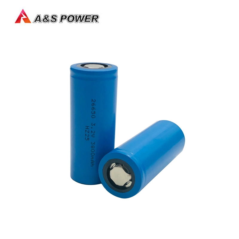 IEC62133 26650 Rechargeable 3.2V 3000mAh 3200mAh 3300mAh 3500mAh 3800mAh LiFePO4 Battery Lithium Ion Cell