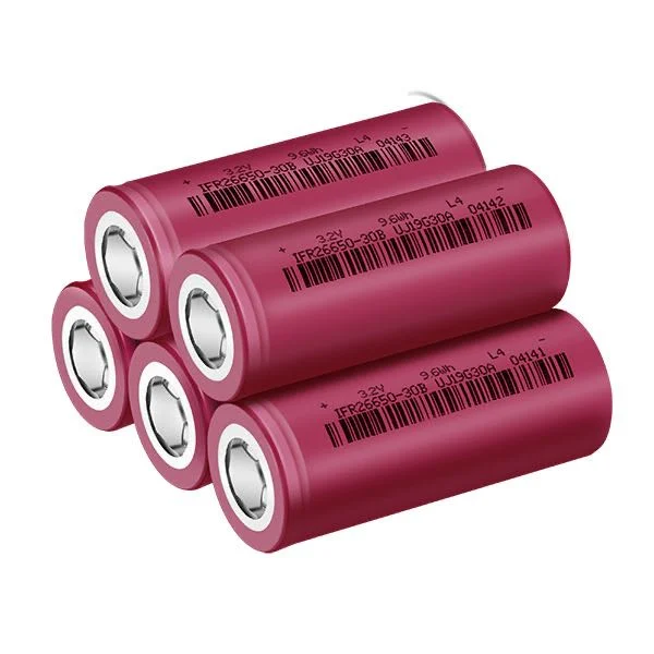 10c Constant Discharge 20c Peak Discharge Current 22650 3.2V LiFePO4 3000mAh Cells for EV Motorcycle Scooters