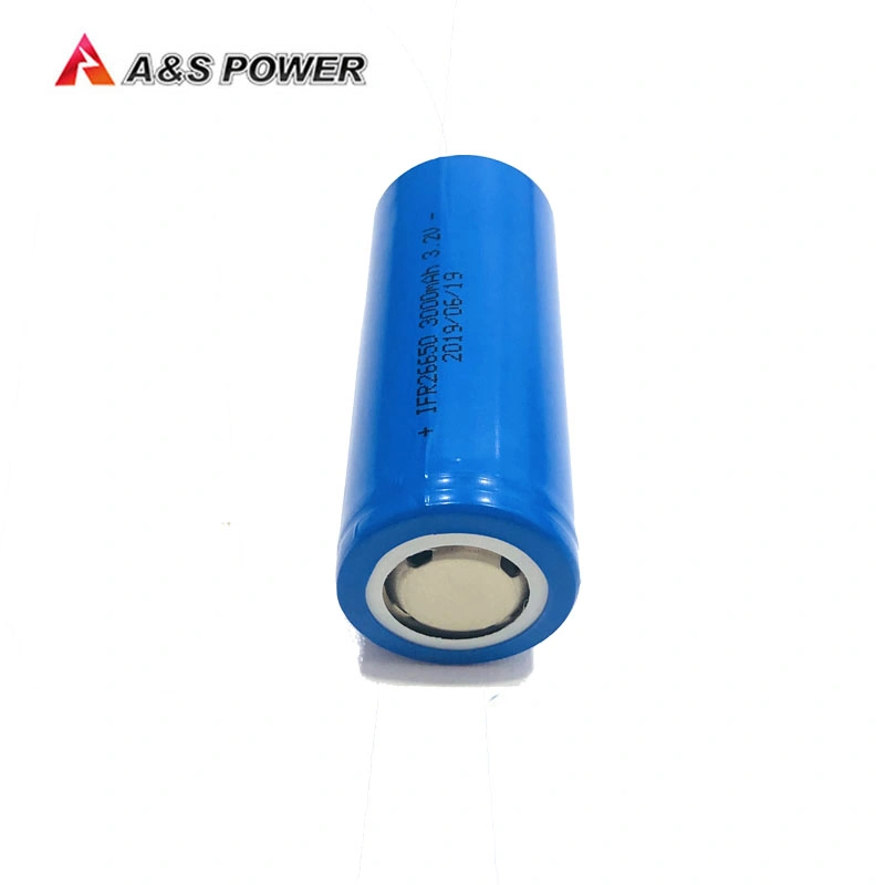 Factory CB Approval Cylindrical Lithium Ion 26650 Battery Rechargeable 3.2V 3.2ah 3200mAh 3500mAh 3800mAh LiFePO4 Battery Cell for LED Light/ Solar System