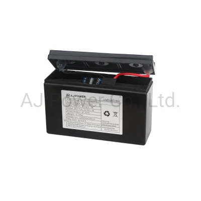 6.4V 4500mAh LiFePO4 Battery Lithium Ion Battery Replaced to Lead Acid Battery Using 18650 Cells