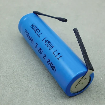 Ifr 14500 LiFePO4 Battery Cell 3.2V 700mAh