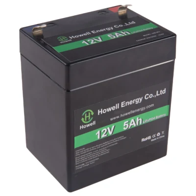 3000 Times Lithium Type Solar LiFePO4 12V 5ah Battery