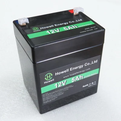 12V 5ah Rechargeable LiFePO4 Lithium Ion Battery Pack