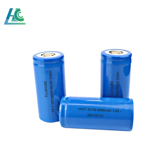 26650 32650 32700 3.2V LFP LiFePO4 Battery Cell 4000mAh 5000mAh 6000mAh 6500mAh Rechargeable 3.7V Lithium Ion